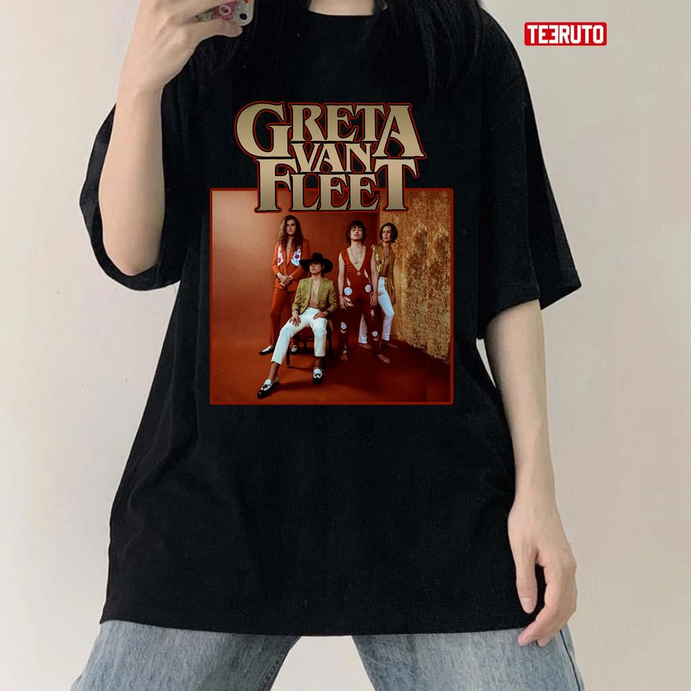 Greta Van Fleet Strange Horizons 2021 Rock Band Unisex T-Shirt