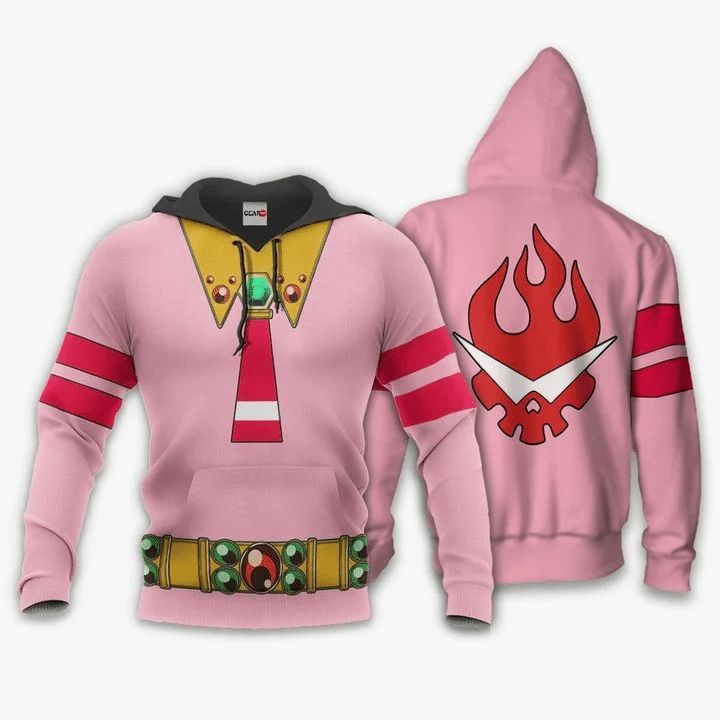 Gurren Lagann Nia Tepperin Anime Manga 3d Zip Hoodie