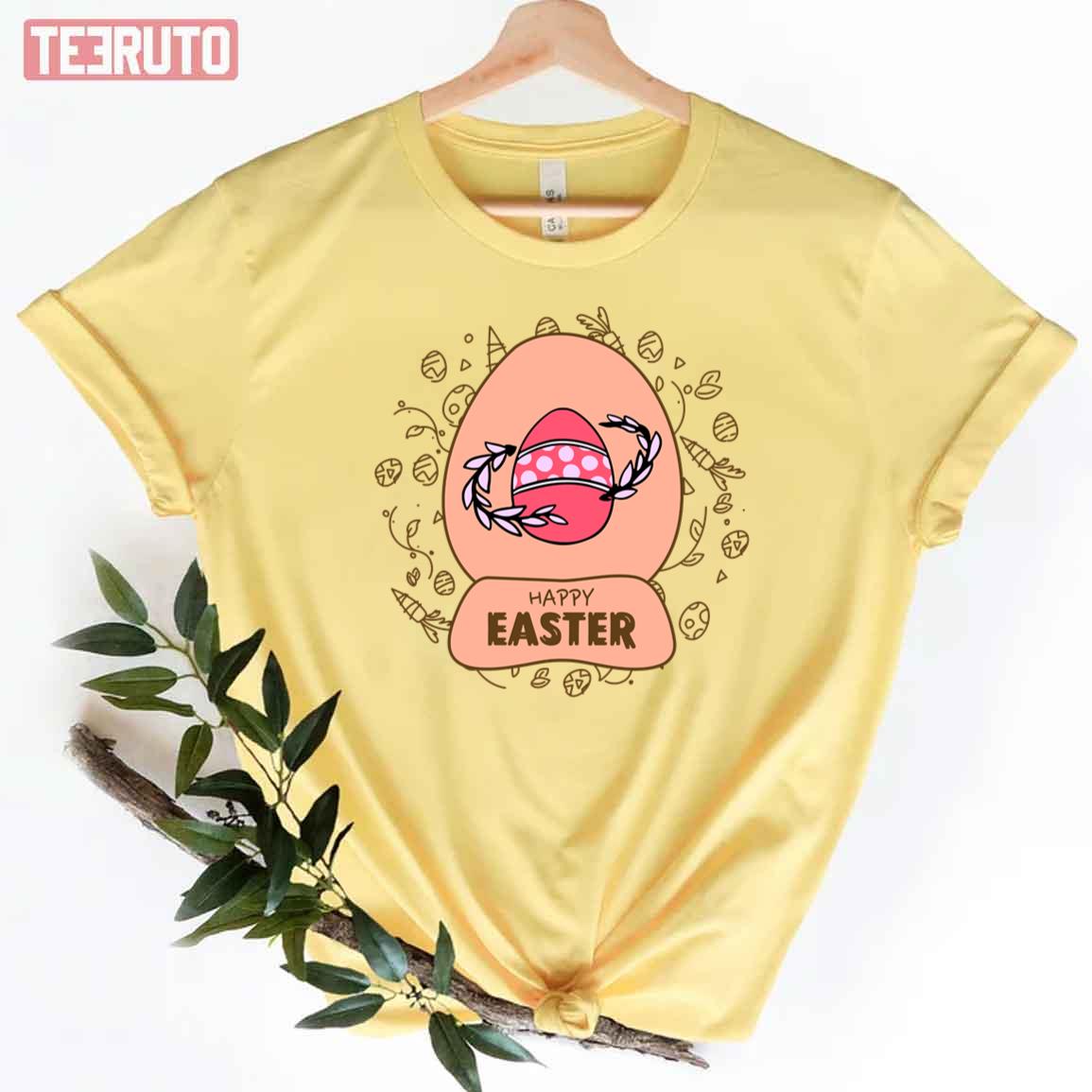Happy Easter Hunting Egg Day Women T-Shirt