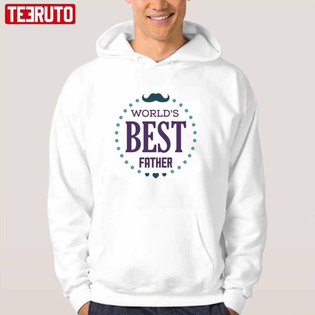 Happy Father’s Day Word’s Best Dad Unisex Hoodie