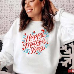 Happy Mothers Day Calligraphy Unisex Sweatshirt