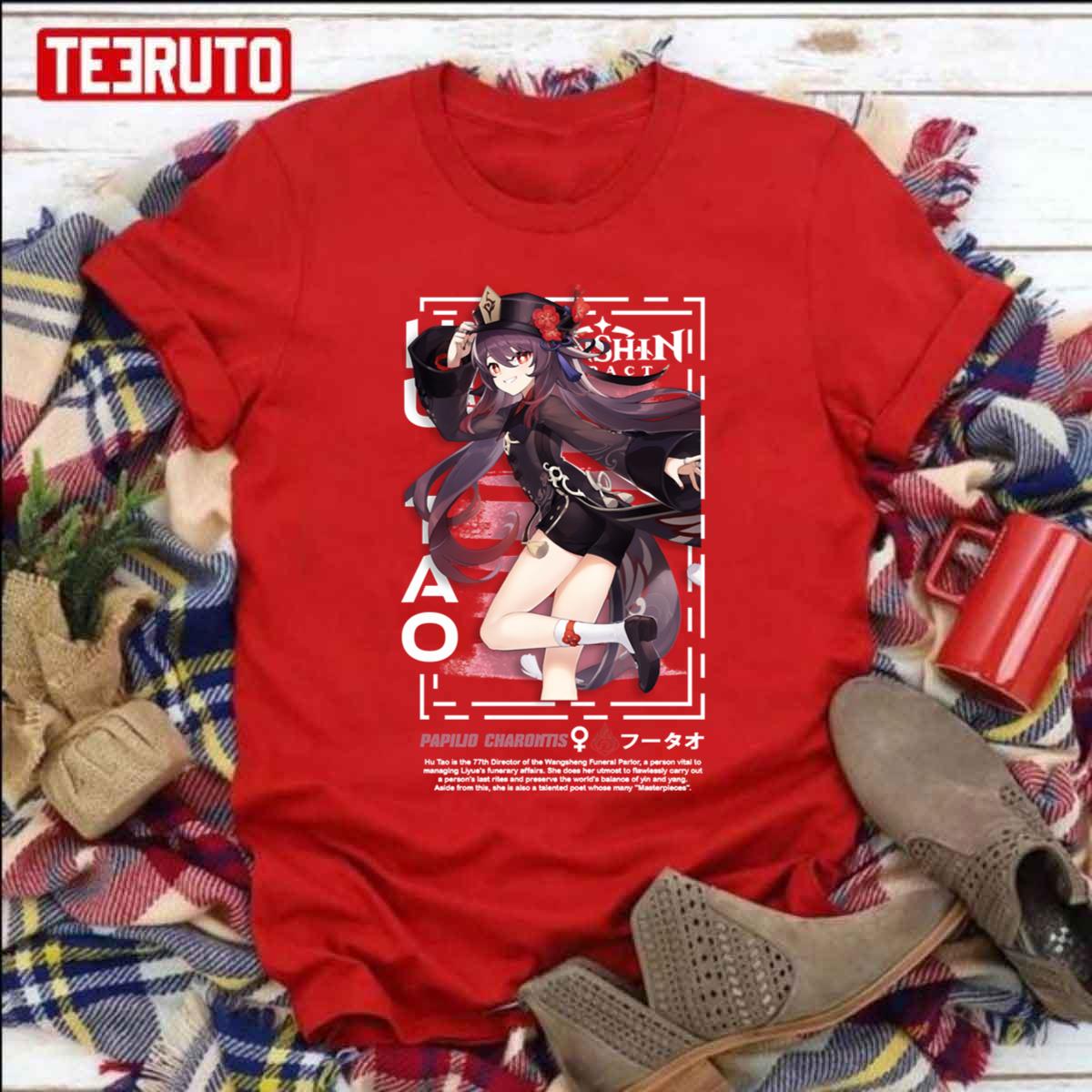 Hu Tao Streetwear Genshin Impact Unisex Sweatshirt - Teeruto