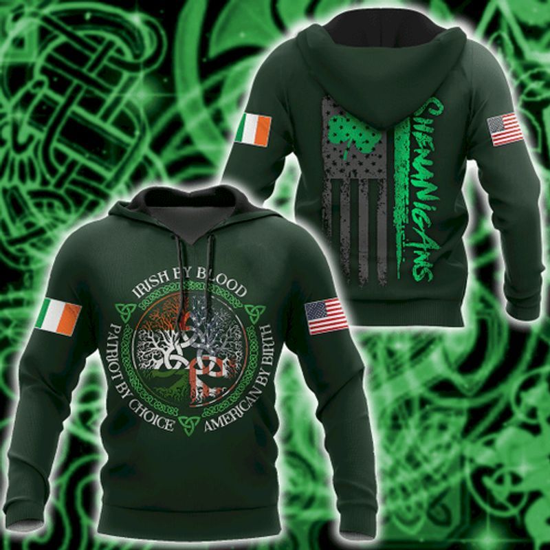 Irish Stpatrick Day V2 All Over Printing 3d Hoodie
