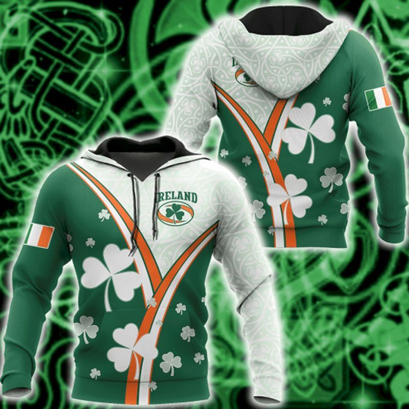 Irish Stpatrick Day V4 All Over Printing 3d Hoodie