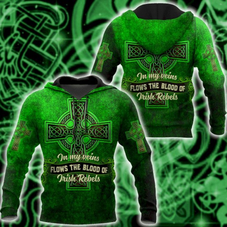Irish Stpatrick Day V5 All Over Printing 3d Hoodie