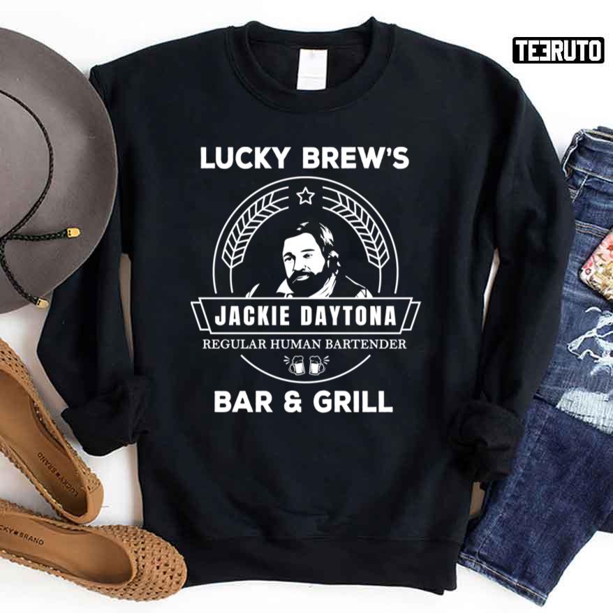 Jackie Daytona Lucky Brew’s Bar And Grill What We Do In The Shadows Unisex Sweatshirt