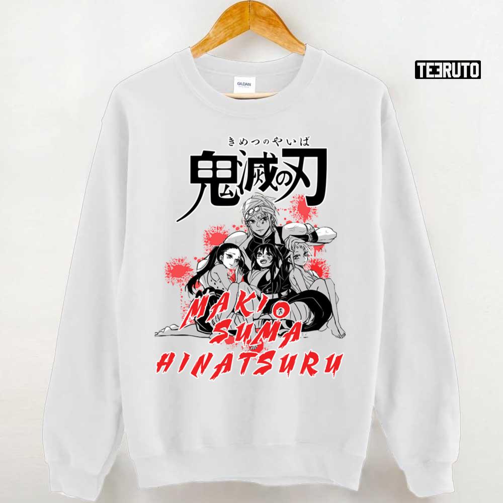 Japanese Anime Makio Suma Hinatsuru Wives Uzui Unisex Sweatshirt