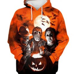 Jason Voorhees Halloween 3d Hoodie