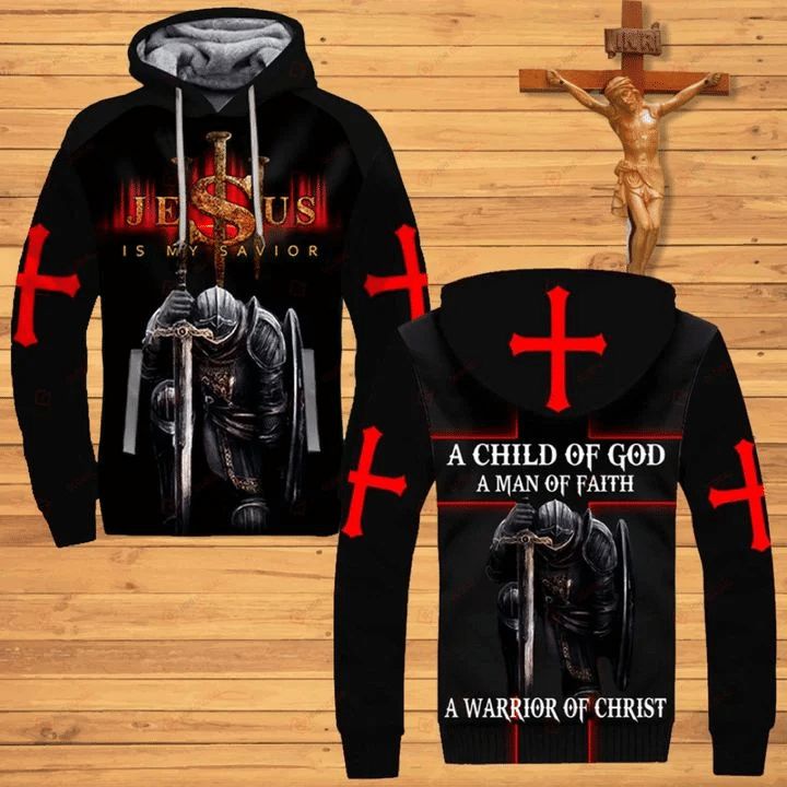 Jesus Is My Savior A Child Of God 1 Full Printing 3d Hoodie