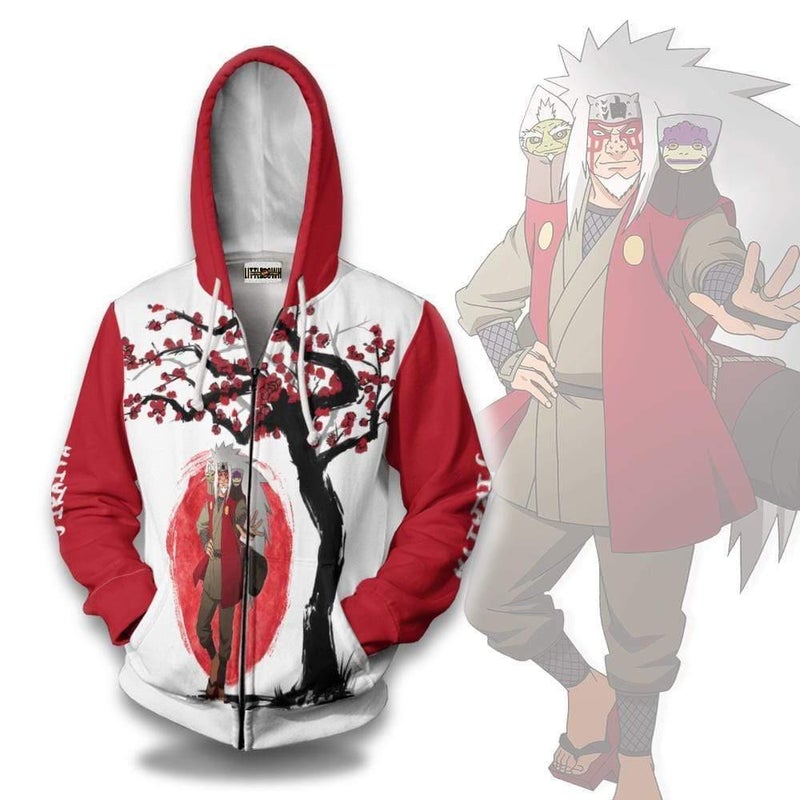 Jiraiya Hoodie Japan Anime Ninja Under The Sun