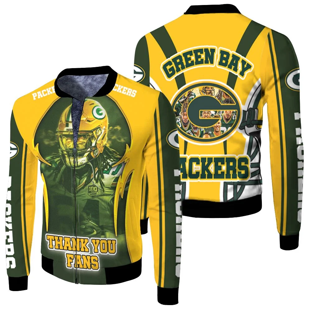 Kamal Martin 54 Green Bay Packers Nfc North Division Champions Super Bowl 2021 Fleece Bomber Jacket