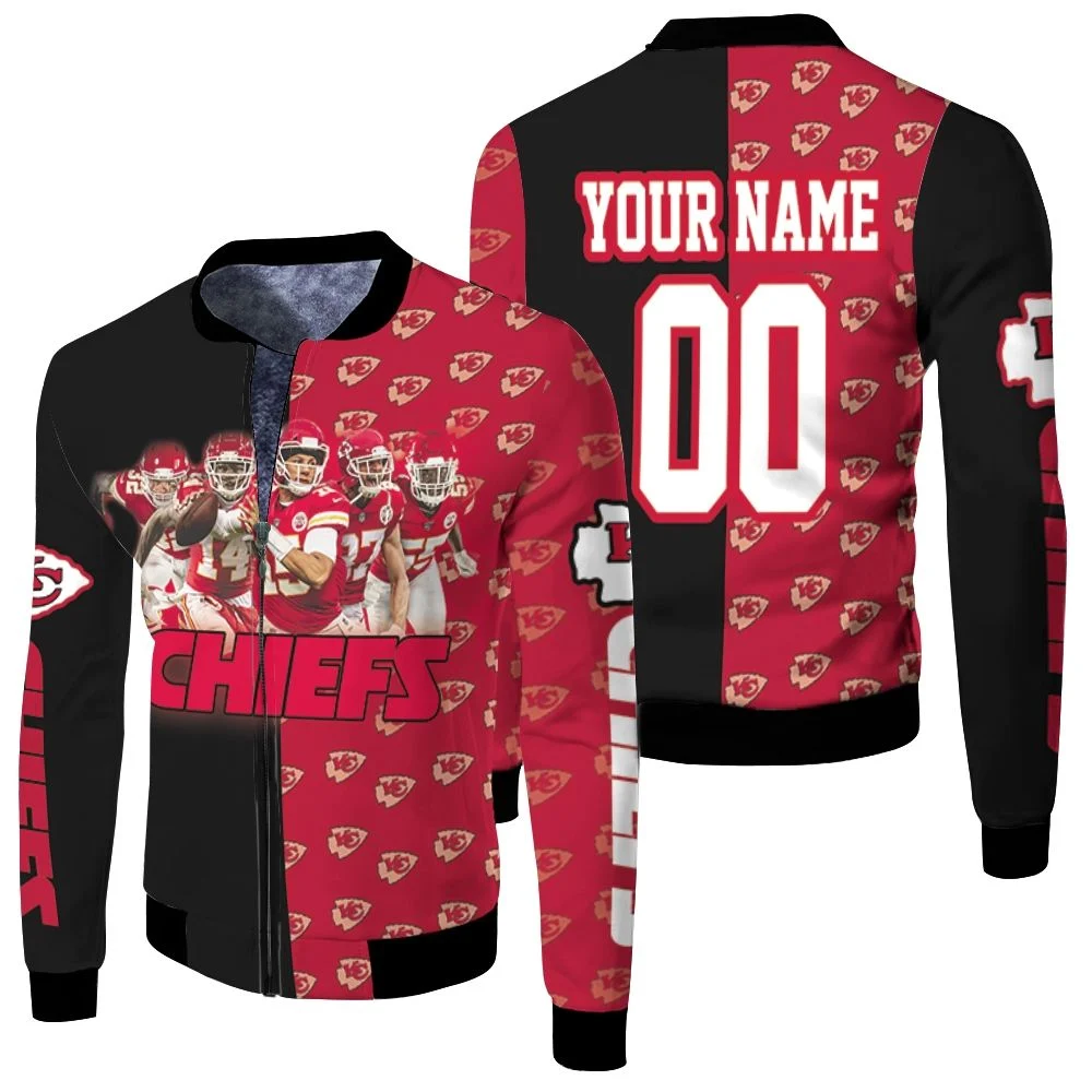 Kansas City Chiefs Super Bowl 2021 Afc West Division Champions For Fans  Fleece Bomber Jacket - Teeruto