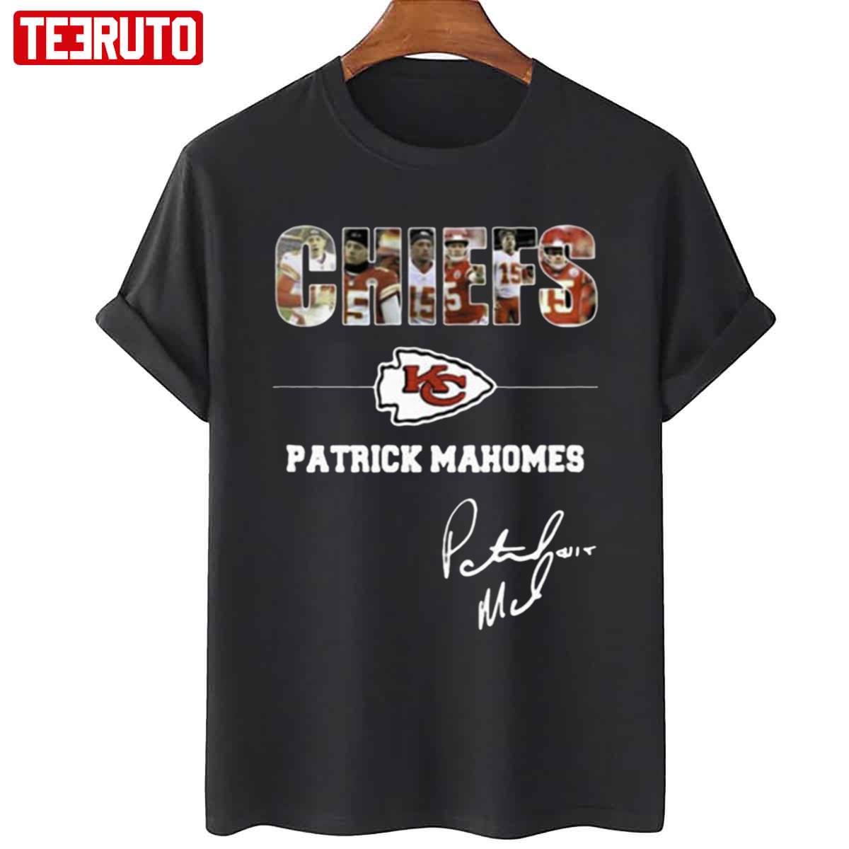 Kansas City Chiefs Patrick Mahomes Signature Unisex T-Shirt