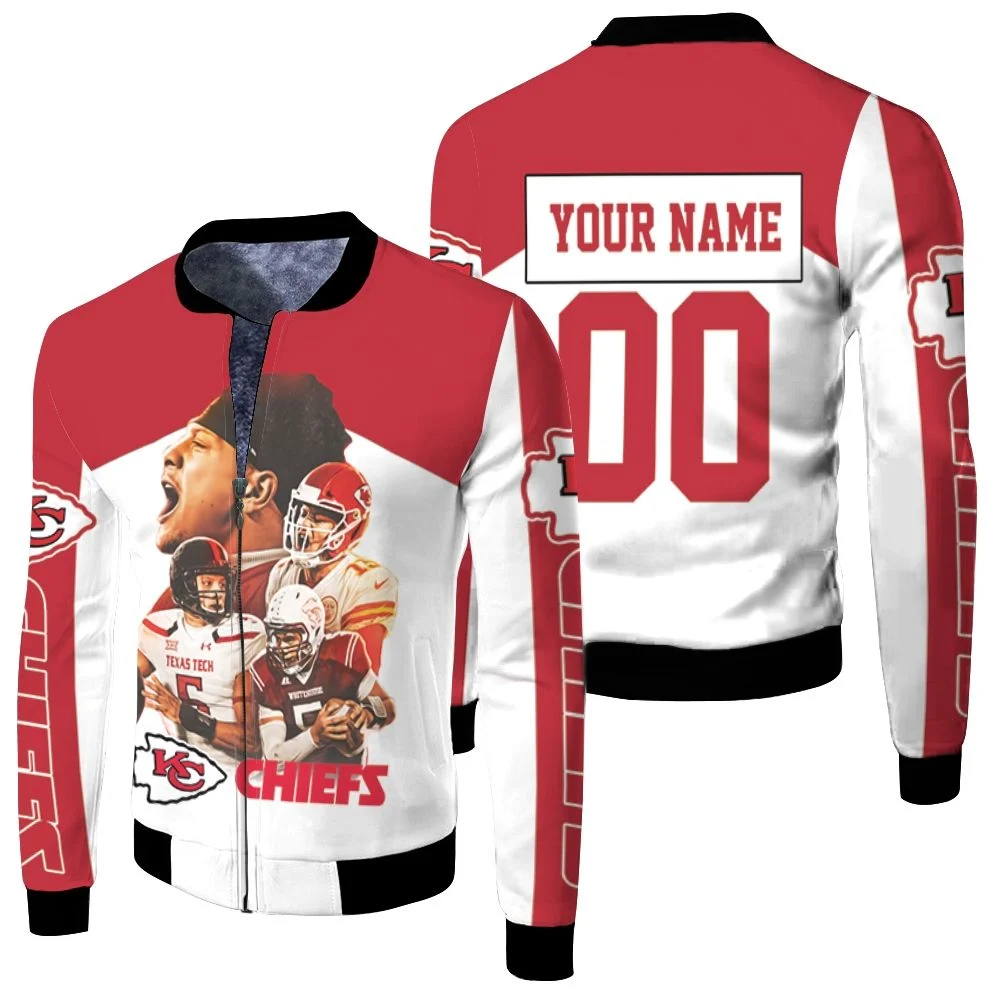 Kansas City Chiefs Sexy Lips Nfl 2020 Champion Great Players Best Team 3d Personalized 1 Fleece Bomber Jacket