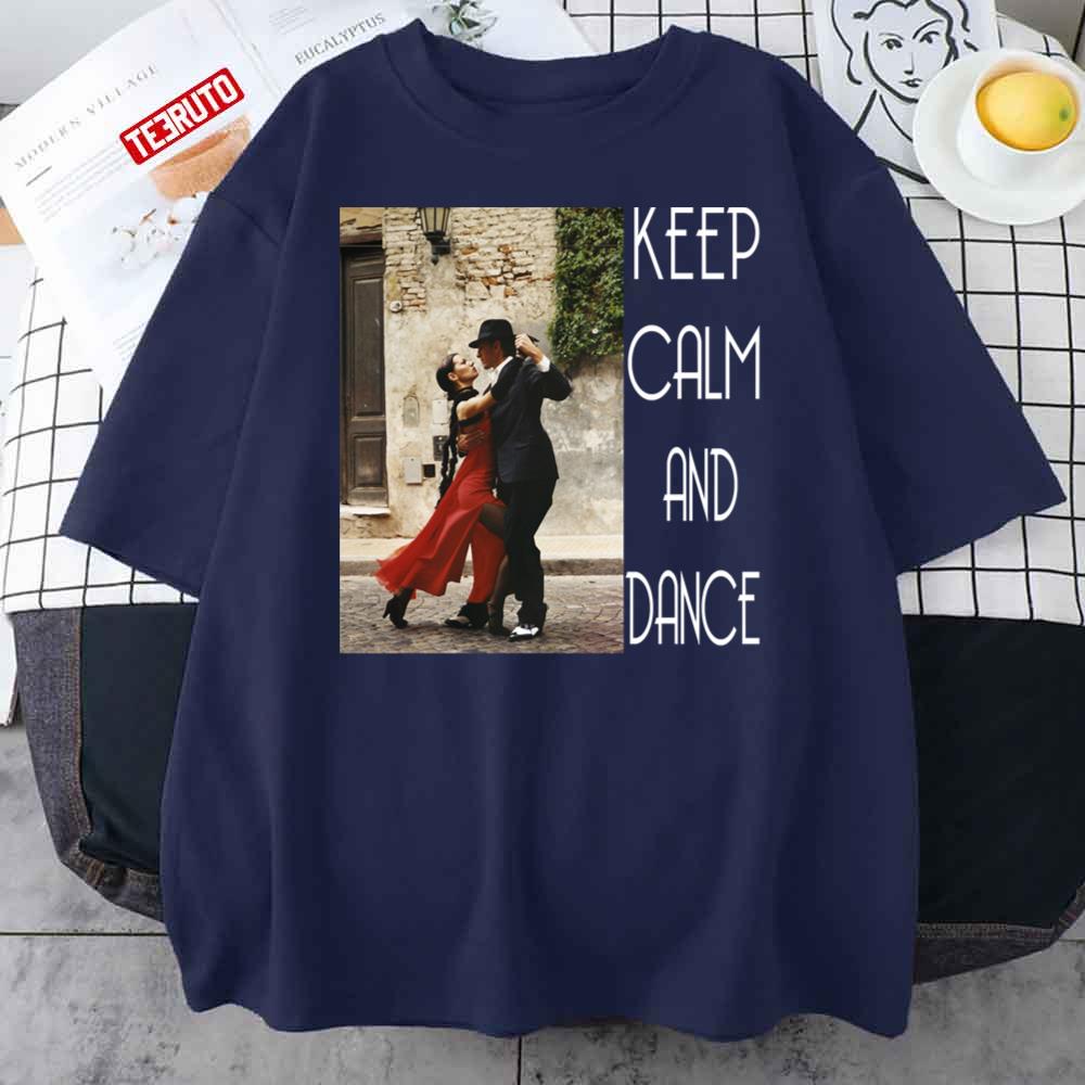 Keep Calm And Dance Valse Unisex T-Shirt