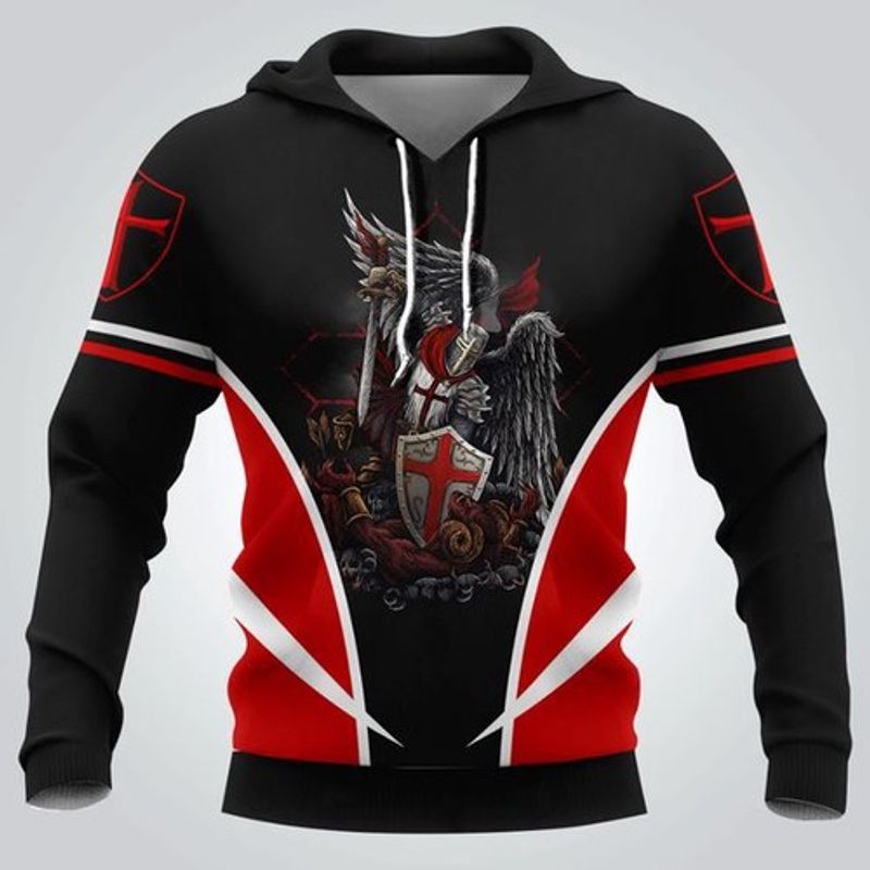 Knights Templar S12 For Men For Women All Over Printing 3d Hoodie