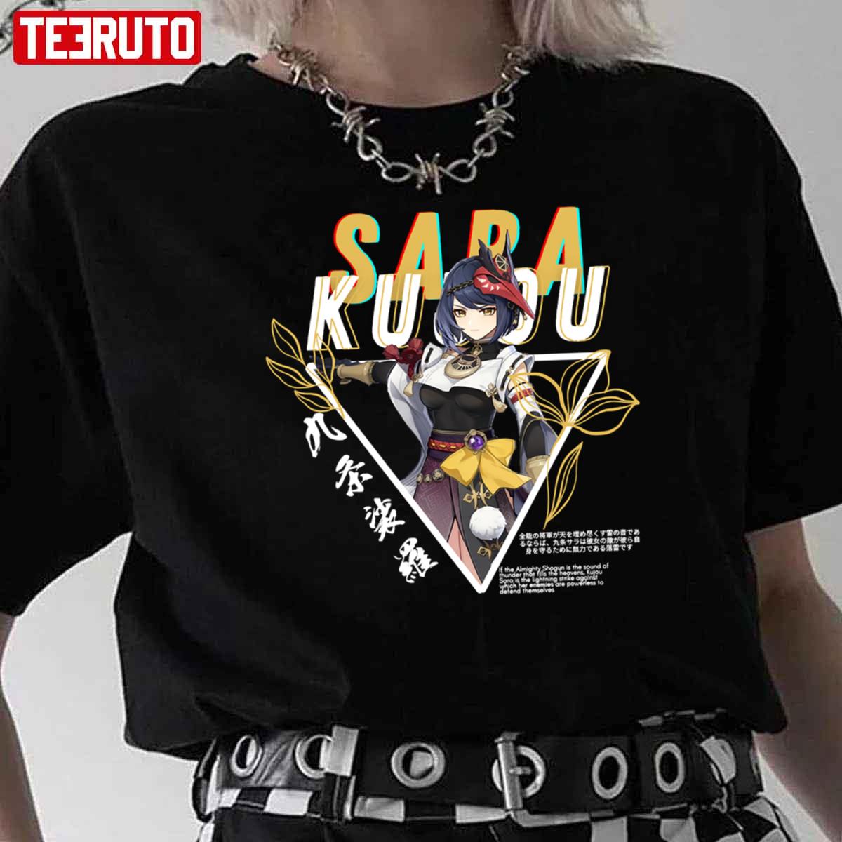 Kujou Sara New Character Genshin Impact Unisex T-Shirt