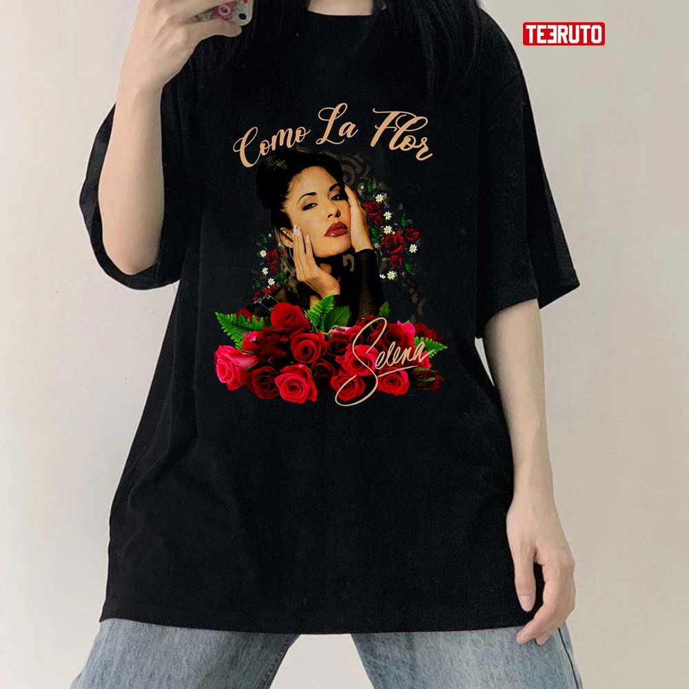 Limited Selena Quintanilla Como La Flor T Shirt - Jolly Family Gifts