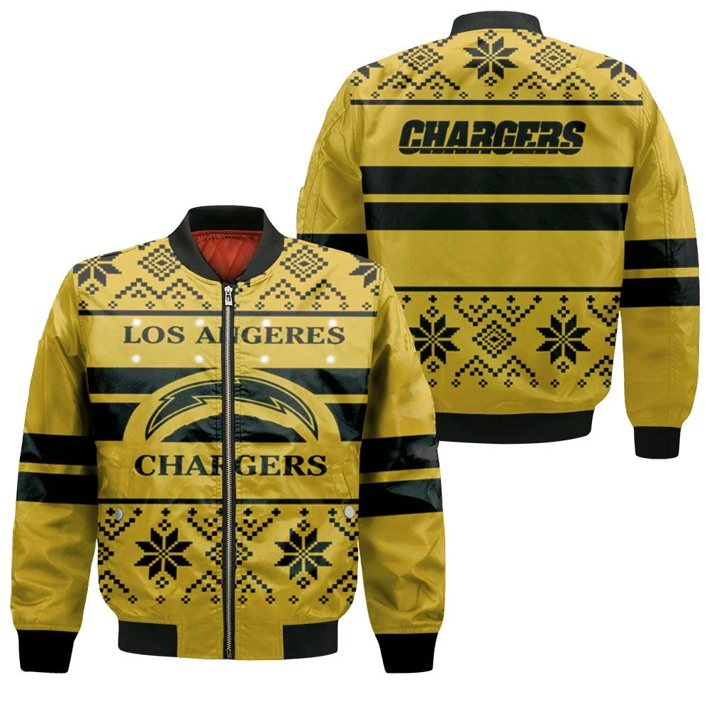Los Angeles Chargers Light Up Ugly Sweater 3d T Shirt Hoodie Sweatshirt Jersey Bomber Jacket