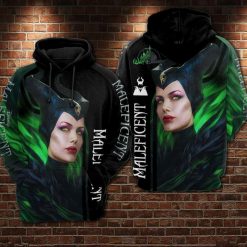 Maleficent Green 3d Hoodie