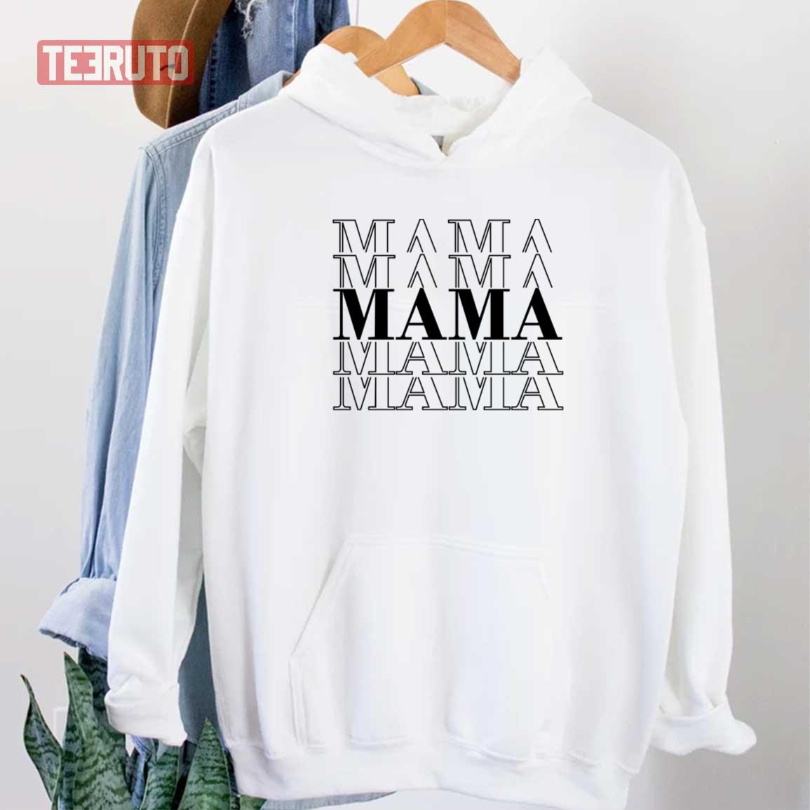 Mama Calligraphy Unisex Sweatshirt