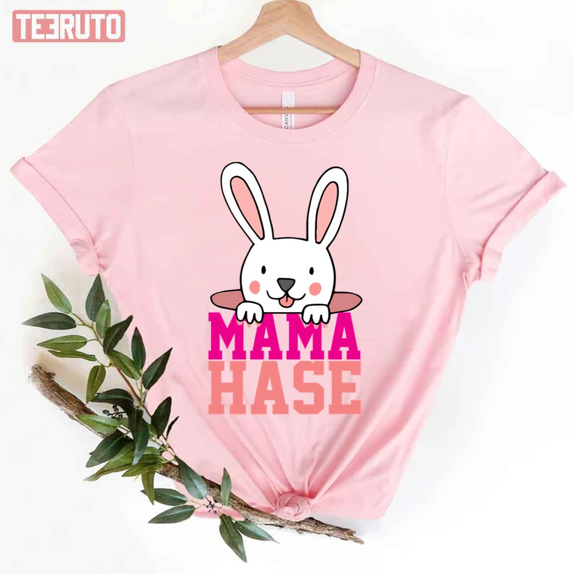 Mama Hase Bunny Easter Day Women T-Shirt