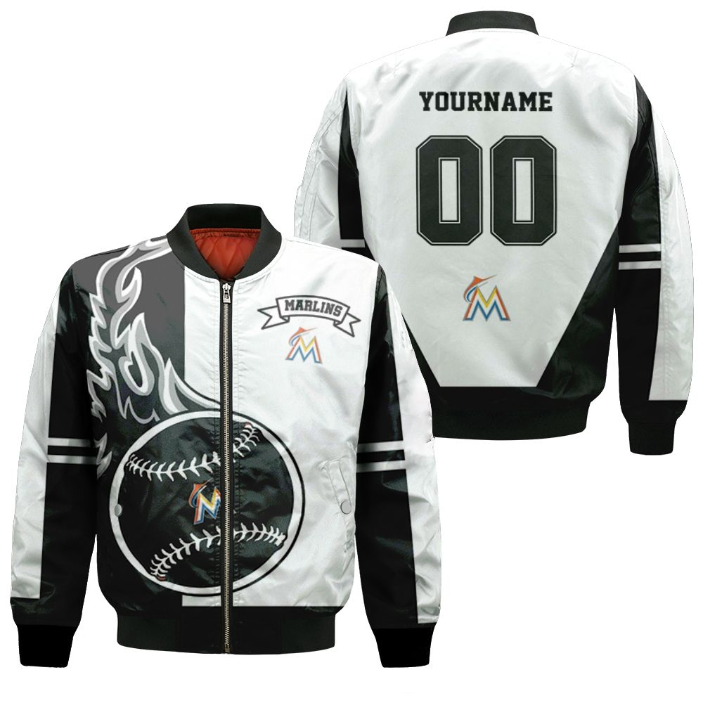 Miami Marlins 3d Bomber Jacket