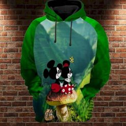 Mickey And Minnie Disney Landscape 3d Hoodie