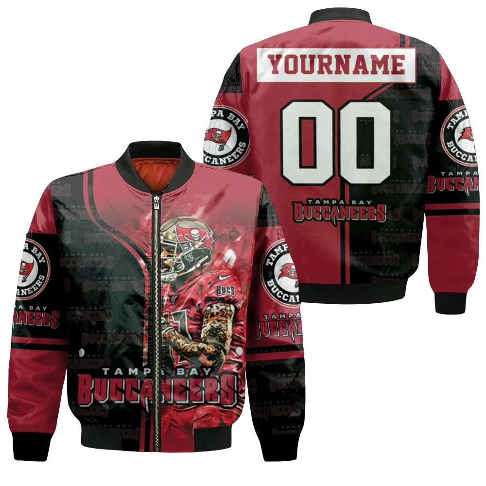 Mike Evans 13 Tampa Bay Buccaneers Nfc South Champions Division Super Bowl 2021 Personalized Bomber Jacket