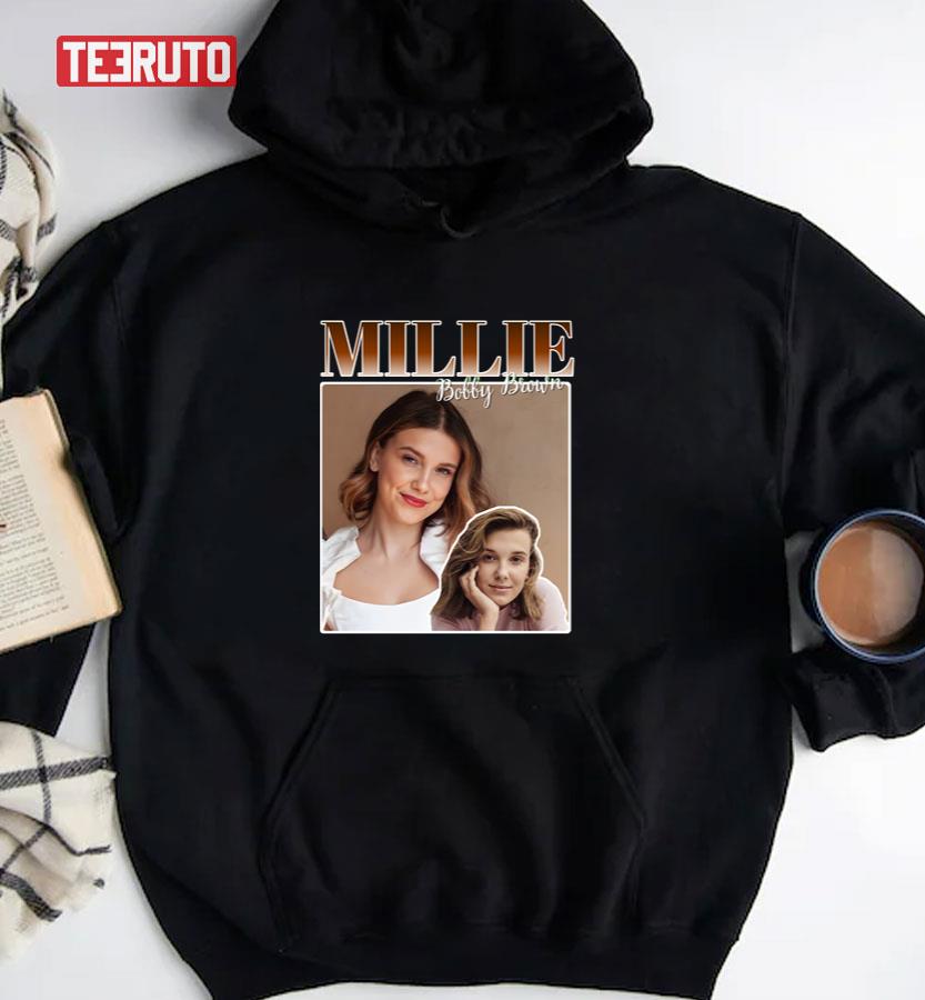 Millie Bobby Brown Aesthetic Retro Graphic Unisex T-shirt - Teeruto