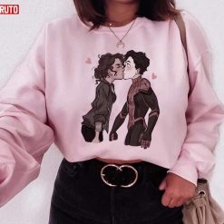 Mj And Parker Kissing Unisex Sweatshirt