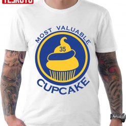 Most Valuable Cupcake Blue Crest Unisex T-Shirt