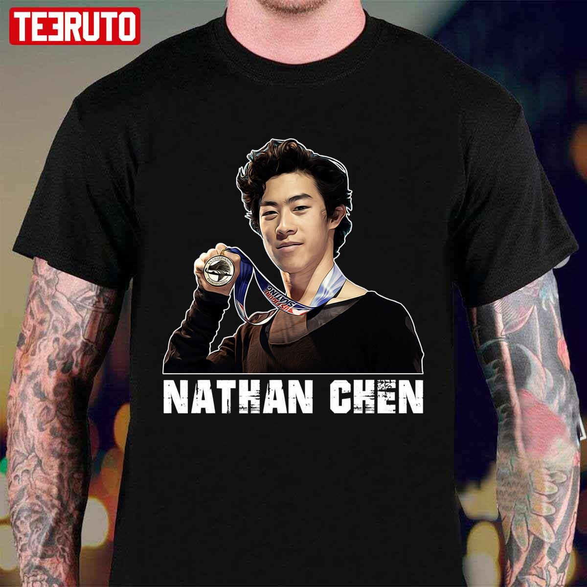 Nathan Chen Gold Medal Unisex T-Shirt