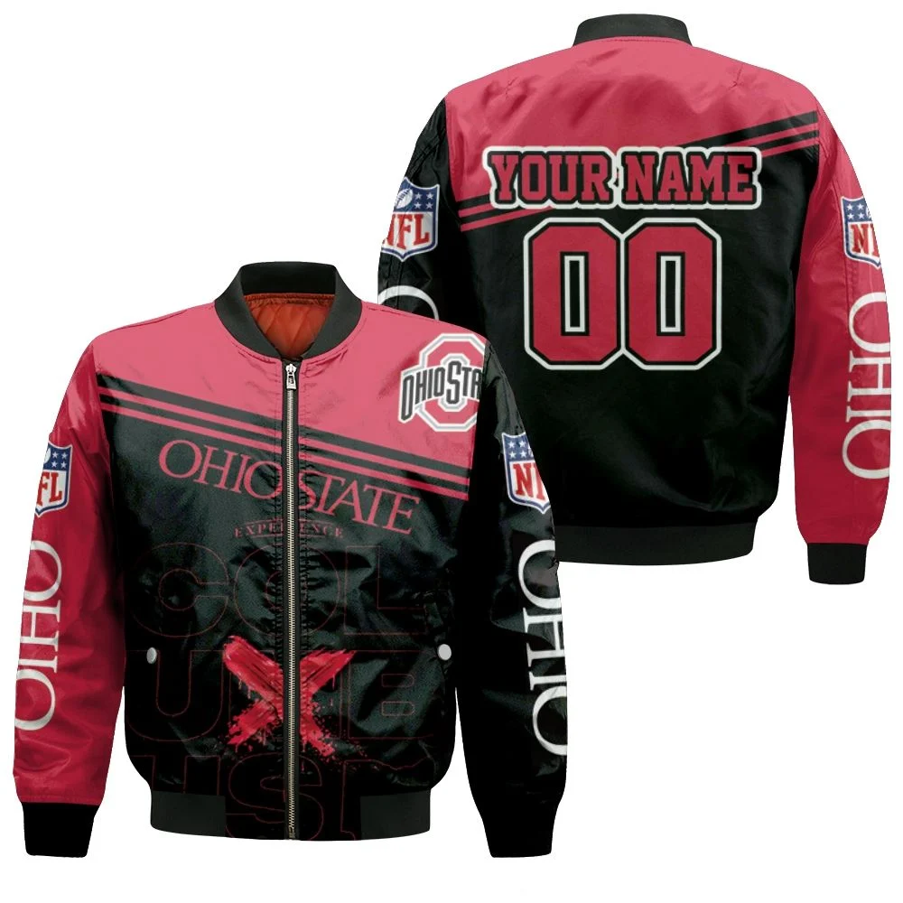 Ncaa Ohio State Buckeyes Columbus Champions Great Team Personalized Bomber Jacket