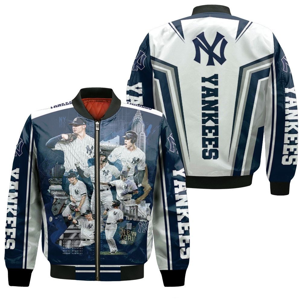 New York Yankees Leather bomber Jacket
