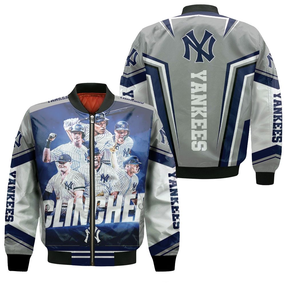 New York Yankees Players Clinched Bomber Jacket