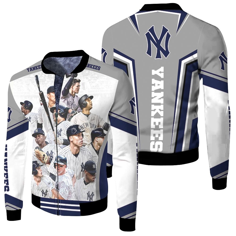 New York Yankees Players Fleece Bomber Jacket