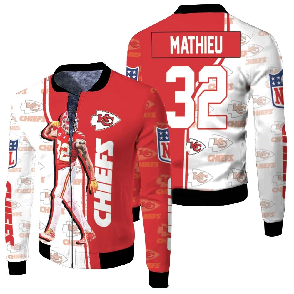 Nfl 2020 Kansas City Chiefs Tyrann Mathieu Great Player 32 3d T Shirt Hoodie Sweatshirt Fleece Bomber Jacket