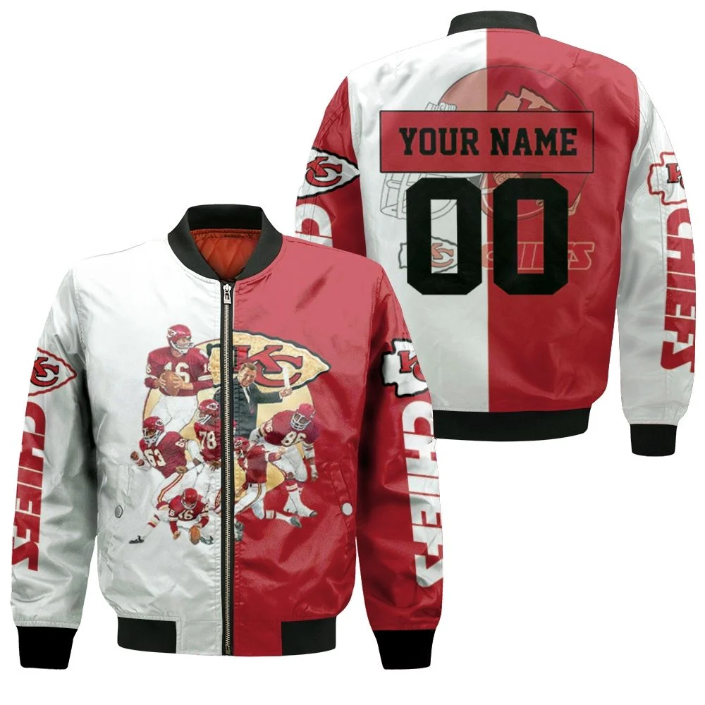 Nfl Season 2020 Kansas City Chiefs West Division Champion Great Football Team 3d Personalized Bomber Jacket