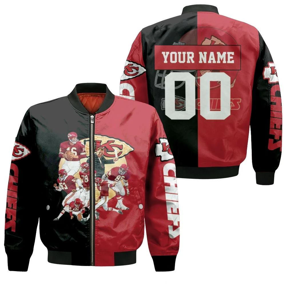 Nfl Season 2020 Kansas City Chiefs West Division Champion Great Great Football Team 3d Personalized Bomber Jacket