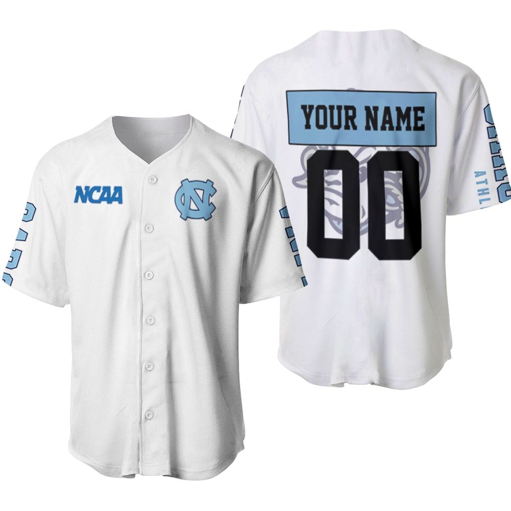 North Carolina Tar Heels Ncaa Bomber Jacket 3d Baseball Jersey