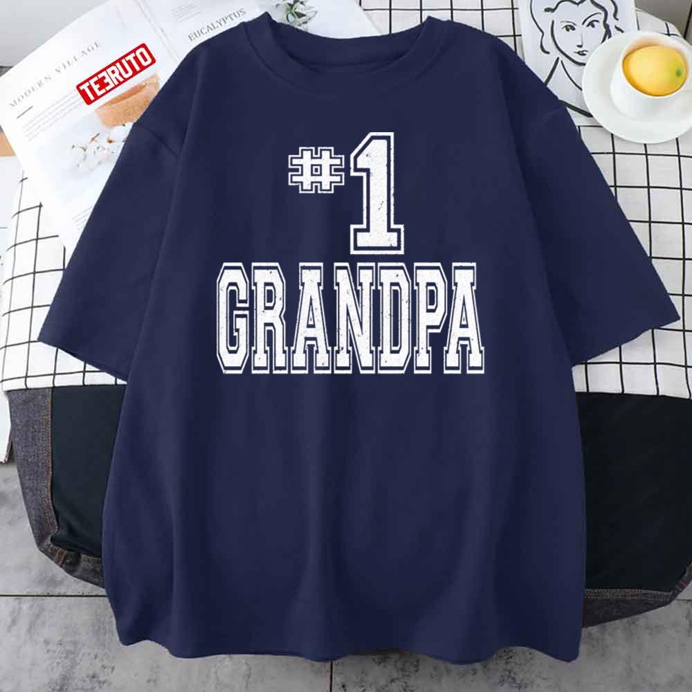 Number One Grandpa Unisex T-Shirt