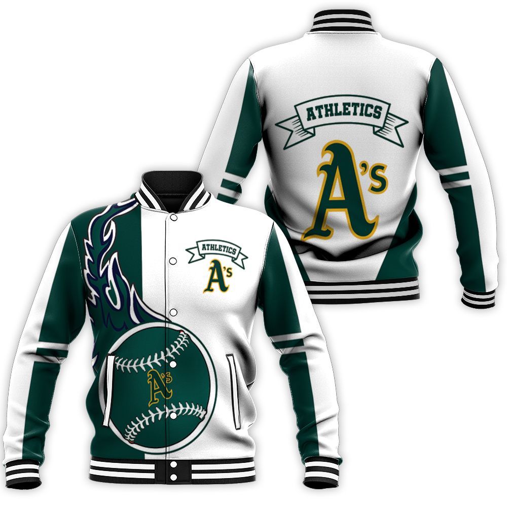 Oakland Athletics 3d Baseball Jacket