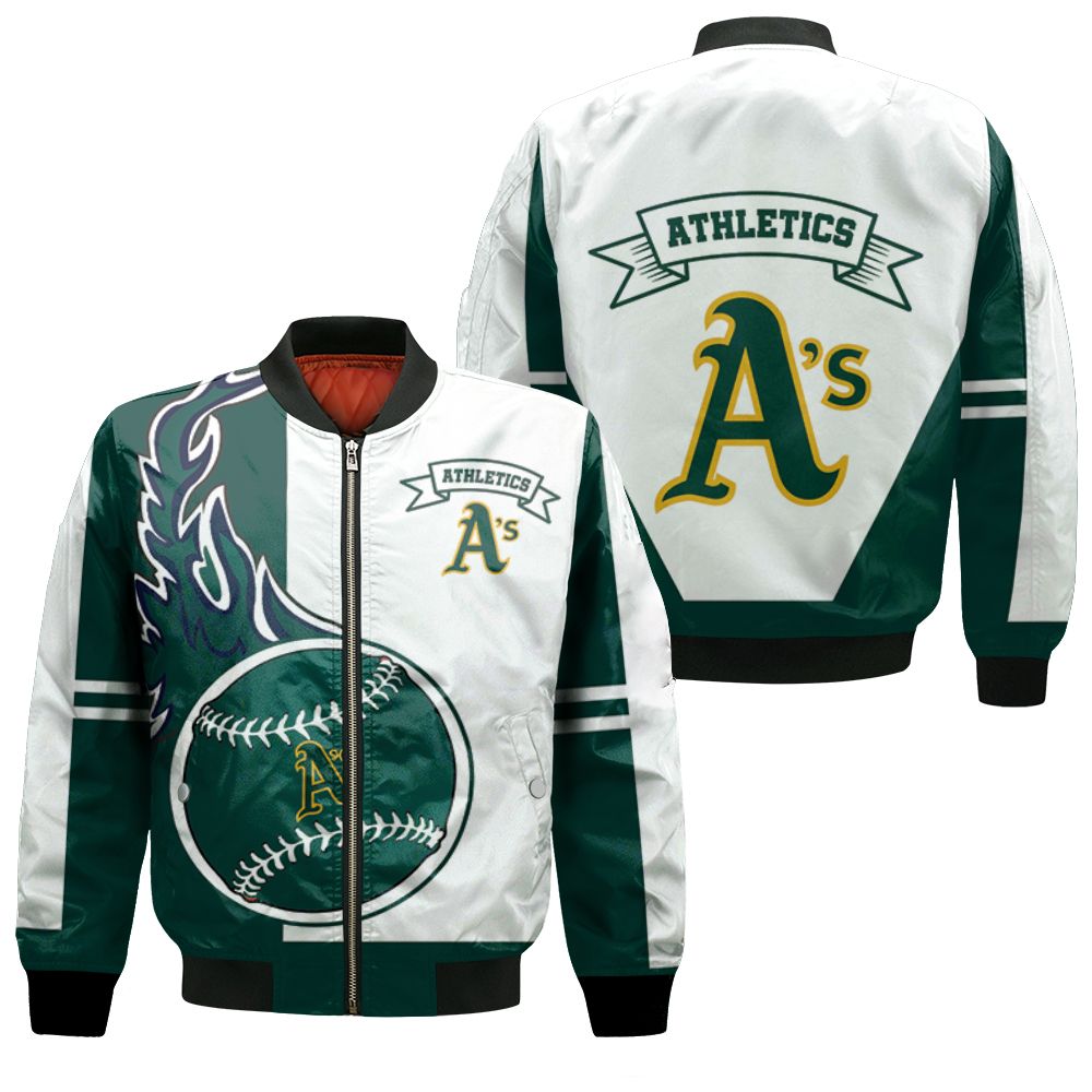 Oakland Athletics 3d Bomber Jacket