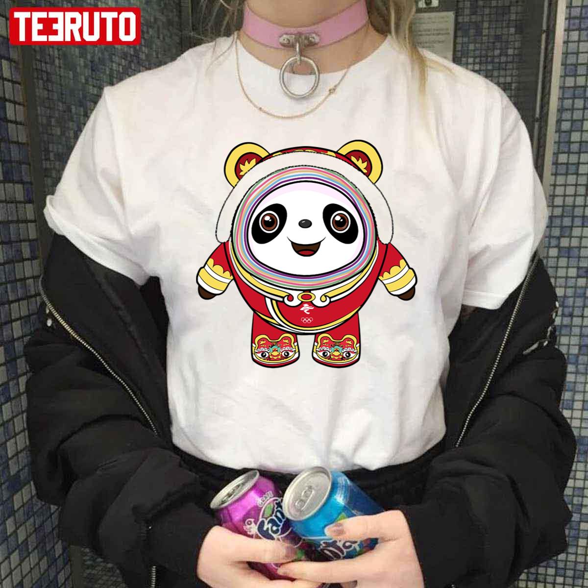 Panda Bing Dwen Dwen Unisex T-Shirt