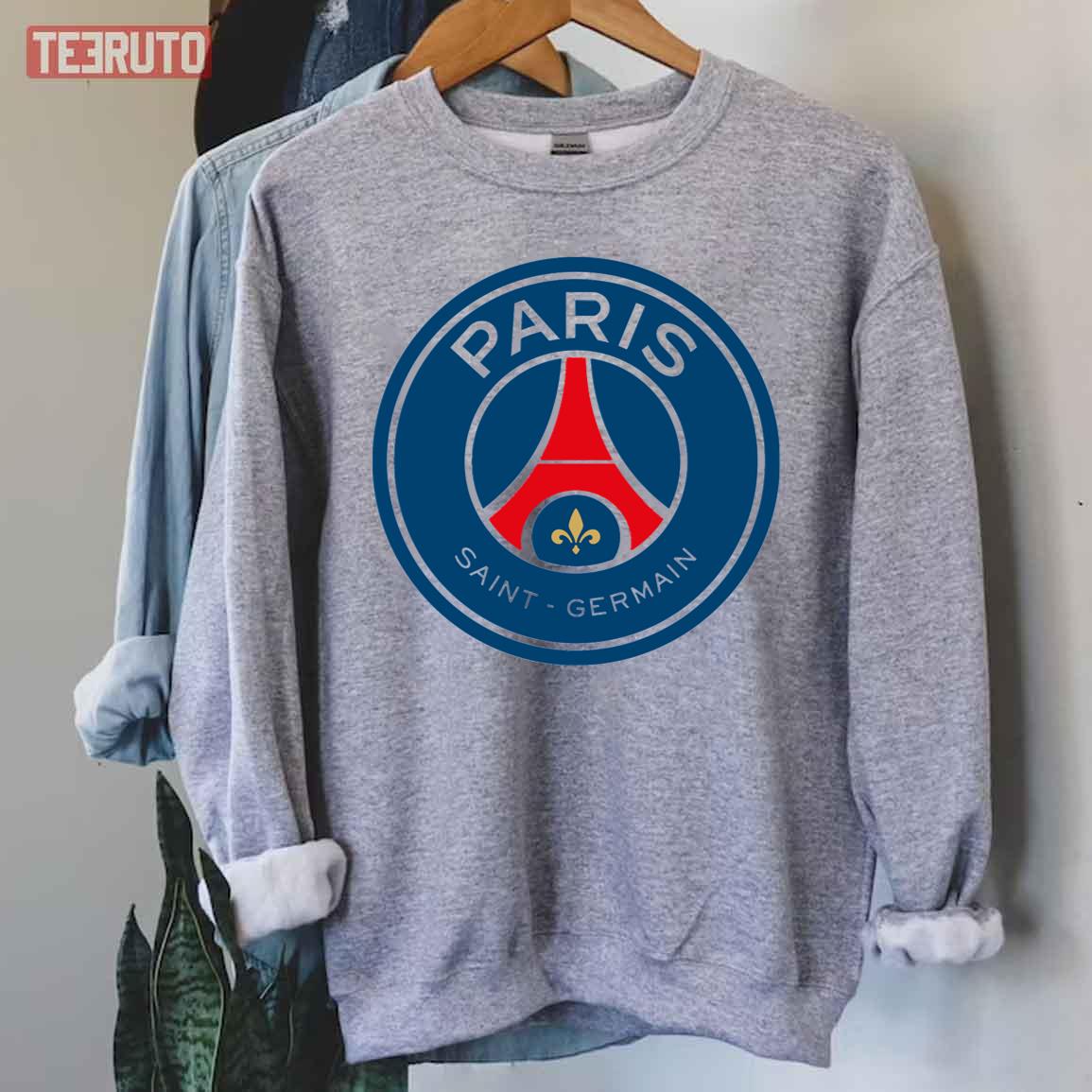 Paris Saintgermain Football Club Shield Psg Fc Unisex Sweatshirt