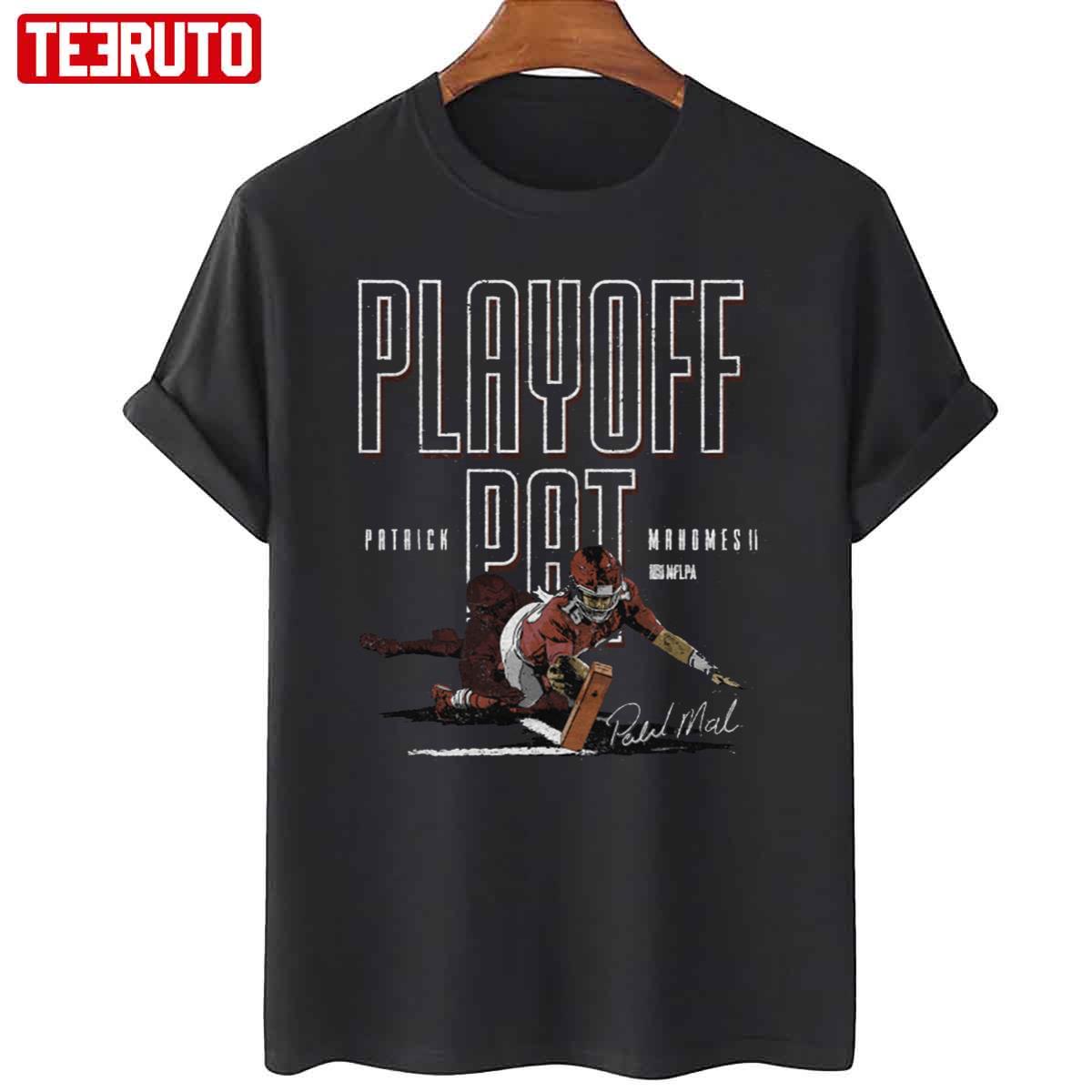 Patrick Mahomes Kansas City Playoff Pat Unisex T-Shirt