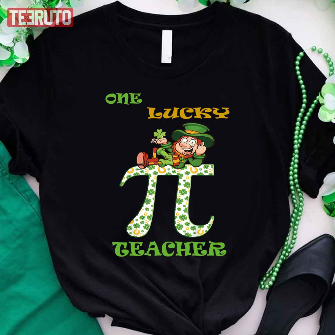 Pi St Patricks Day Teacher Unisex T-Shirt