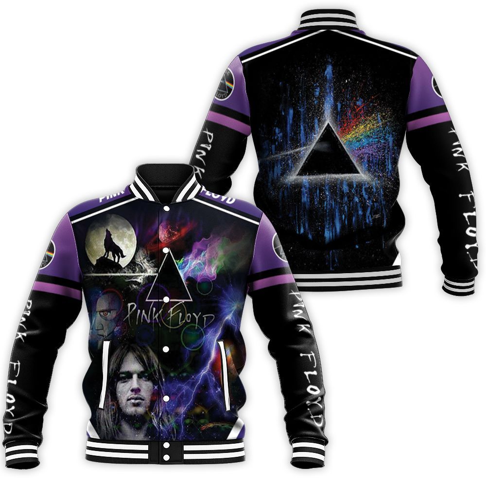 Pink Floyd Dark Side Of The Moon Baseball Jacket