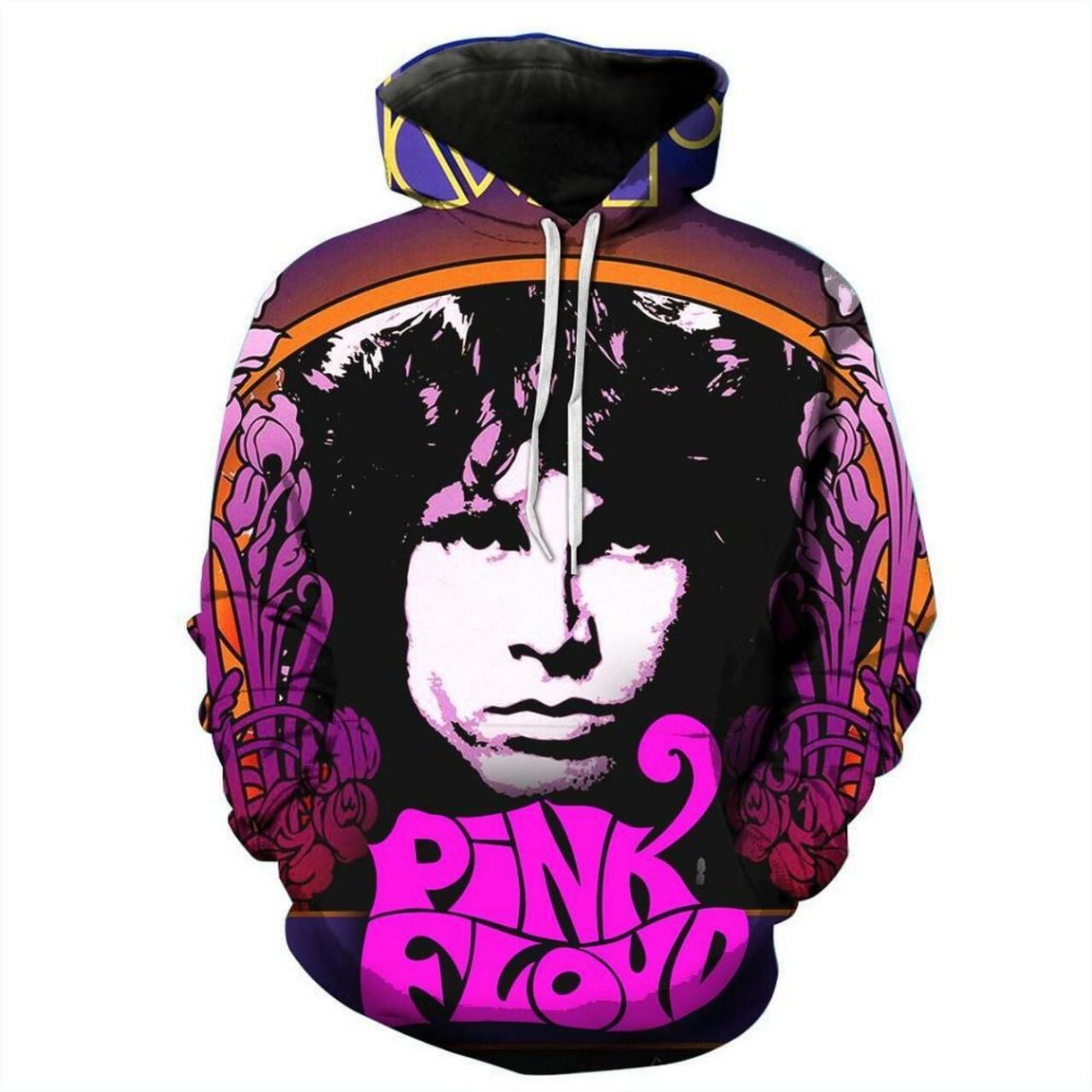Pink Floyd Rock Band Music Xvii 3d Zip Hoodie